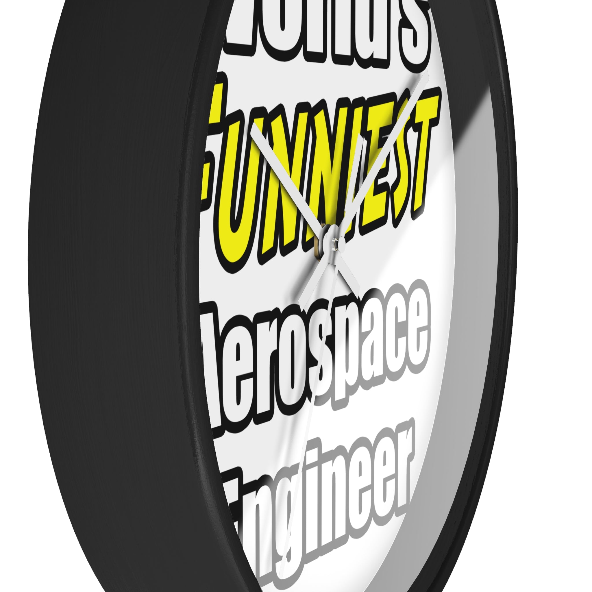 World's Funniest Aerospace Engineer - Wall Clock