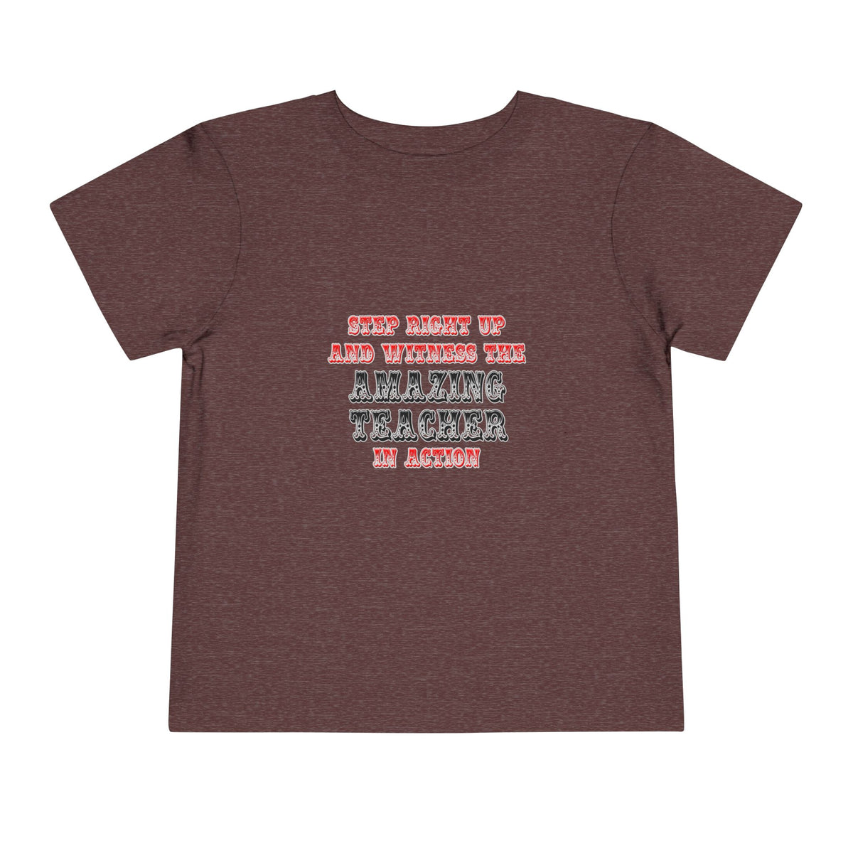 Amazing Teacher In Action - Toddler Short Sleeve Tee