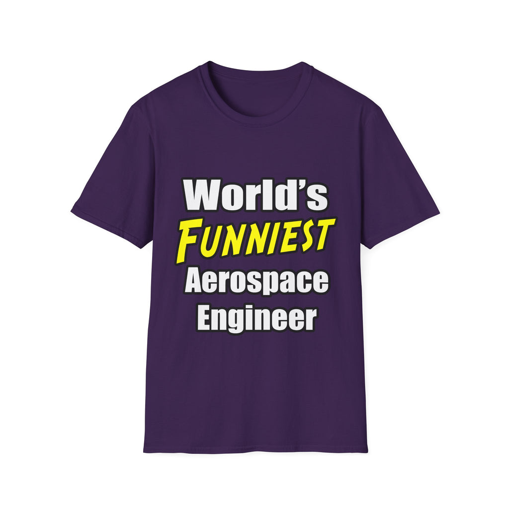 World's Funniest Aerospace Engineer - Unisex Softstyle T-Shirt