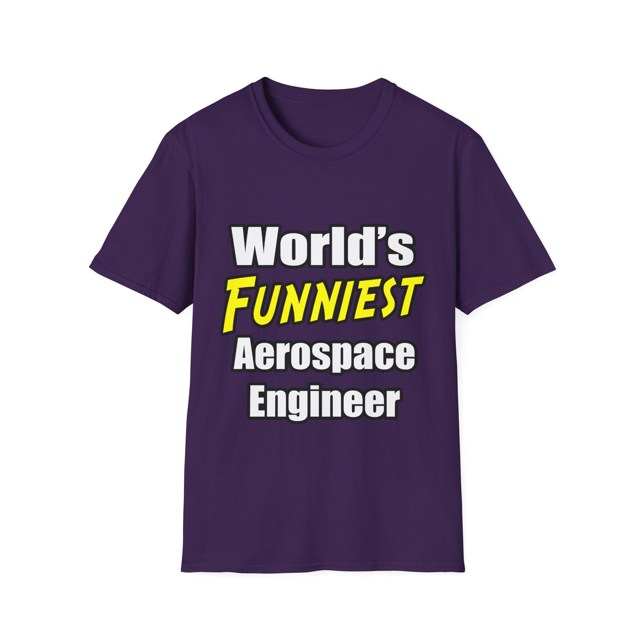 World's Funniest Aerospace Engineer - Unisex Softstyle T-Shirt