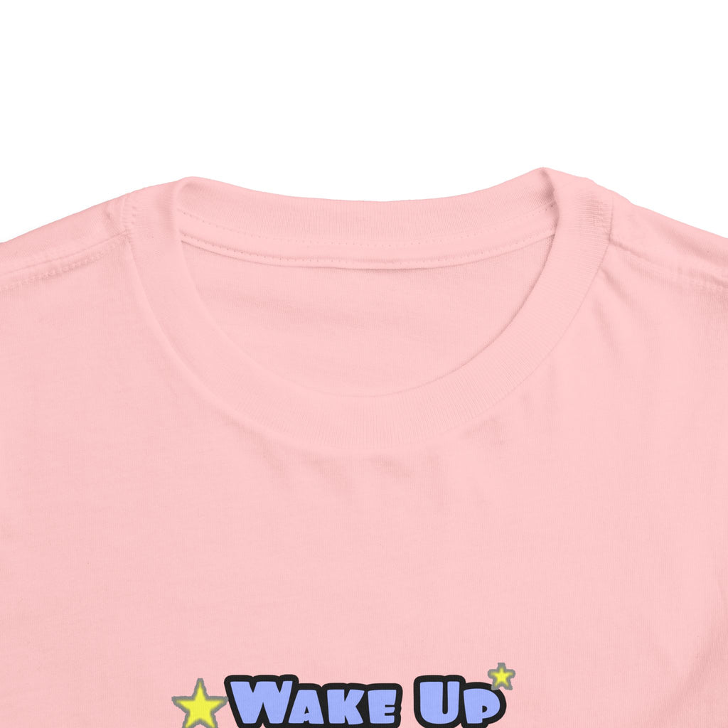 Wake Up With a Smile...Sleep With Dental Asst - Toddler Short Sleeve Tee