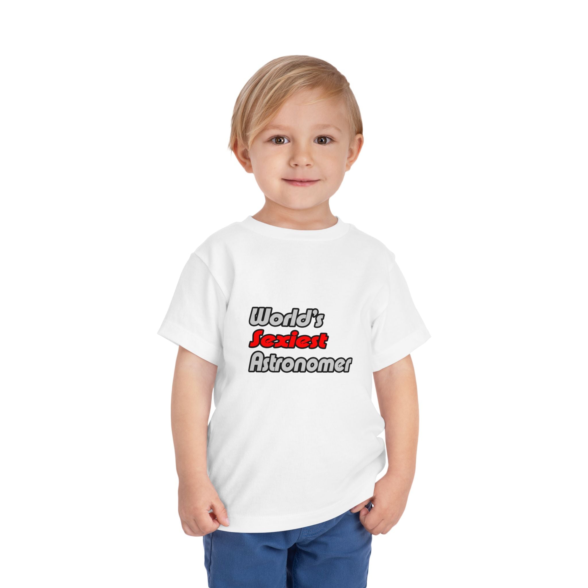 World's Sexiest Astronomer - Toddler Short Sleeve Tee