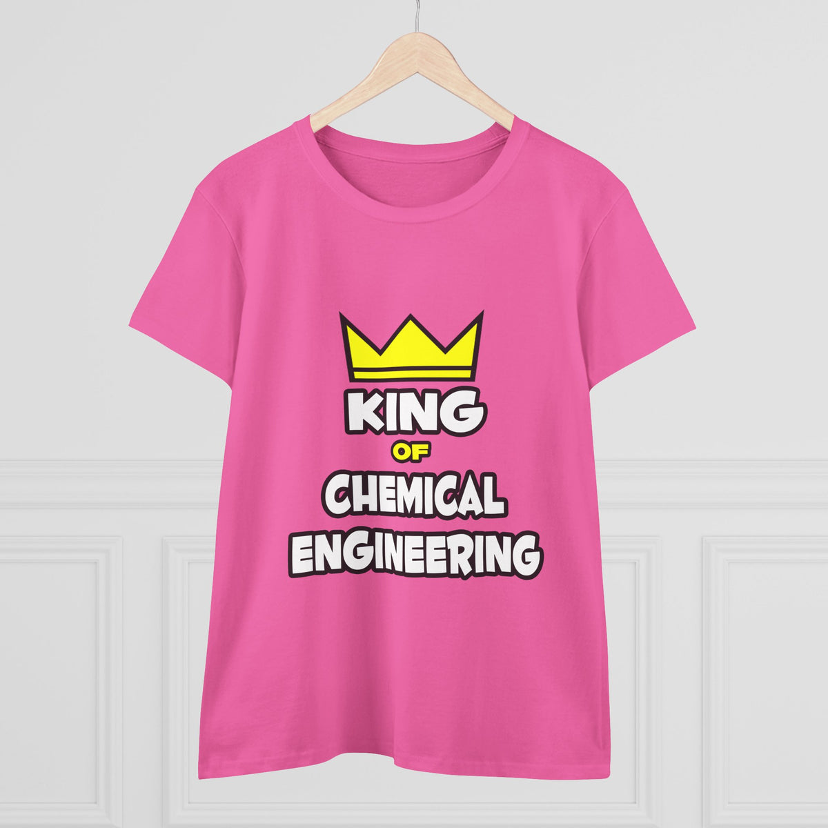 King of Chemical Engineering (2) - Women's Midweight Cotton Tee
