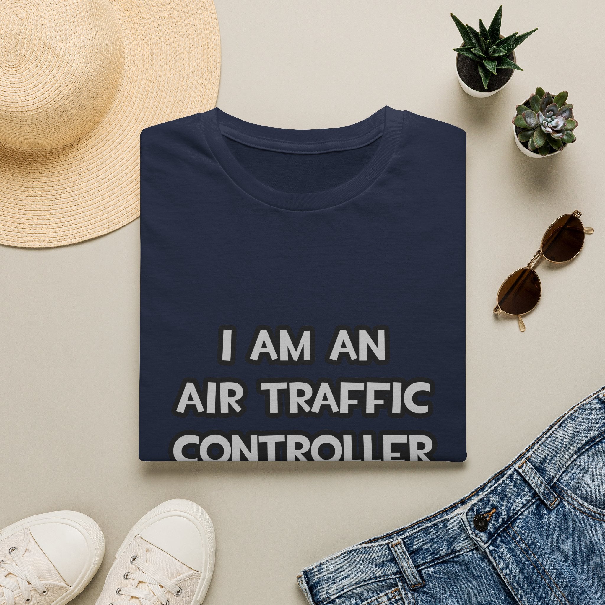 Air Traffic Controller ... Not A Magician - Unisex Softstyle T-Shirt
