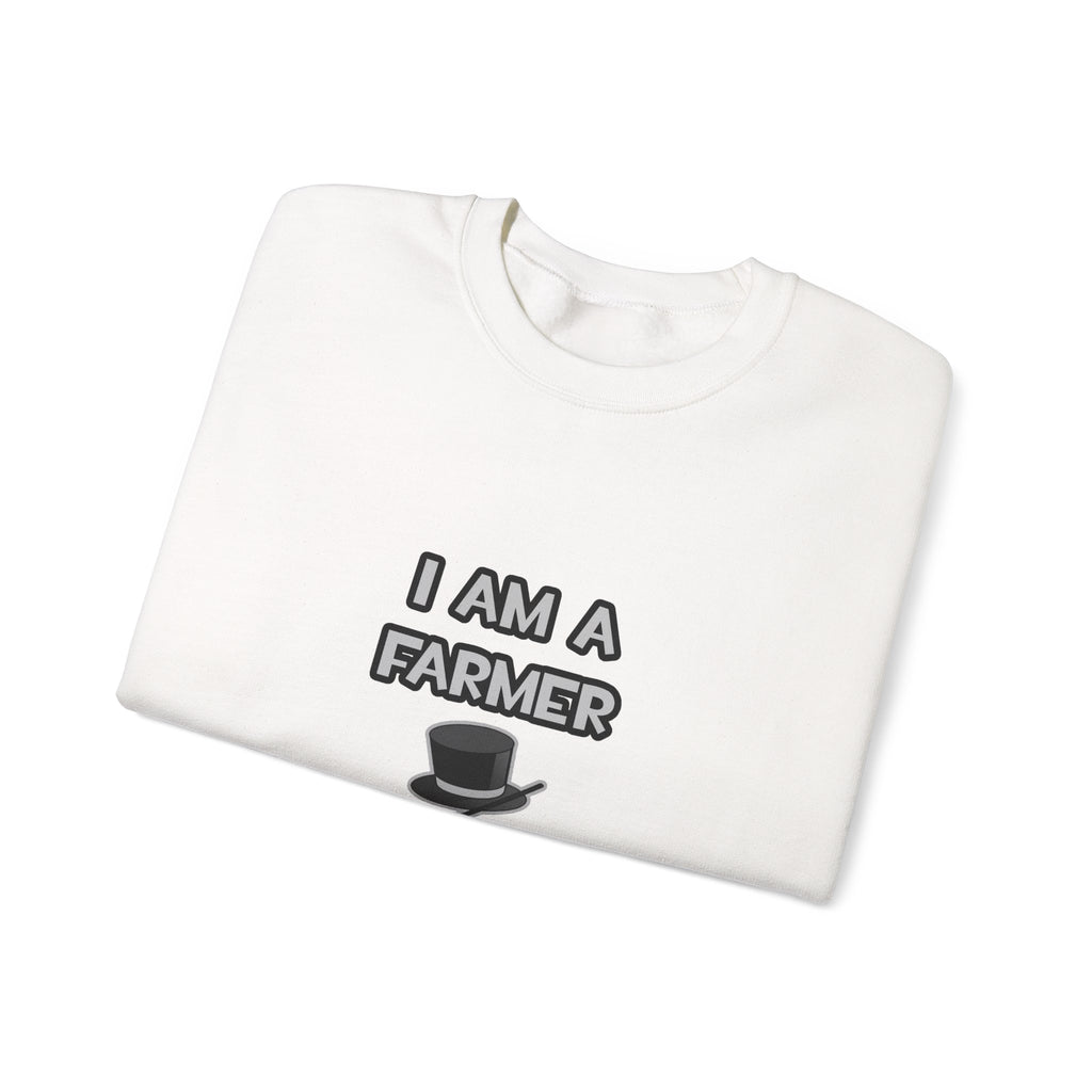 I Am A Farmer ... Not A Magician - Unisex Heavy Blend™ Crewneck Sweatshirt