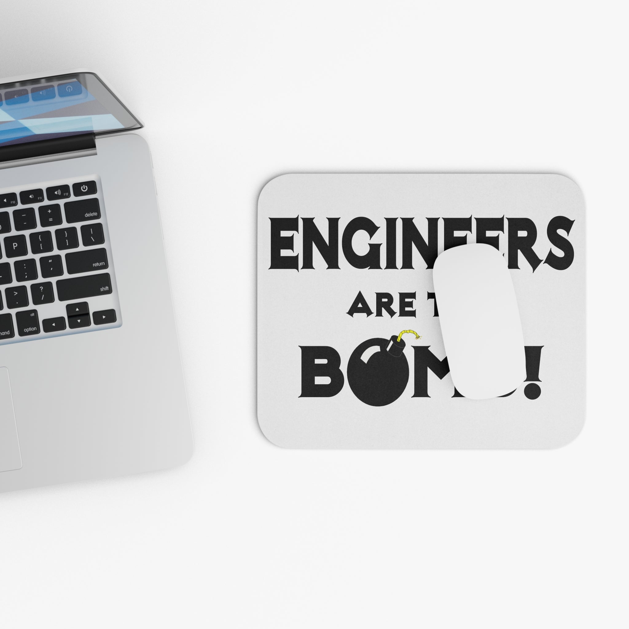 Engineers Are The Bomb! (2) - Mouse Pad (Rectangle)