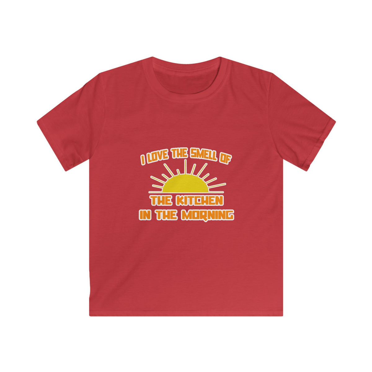 Smell of The Kitchen in the Morning - Kids Softstyle Tee