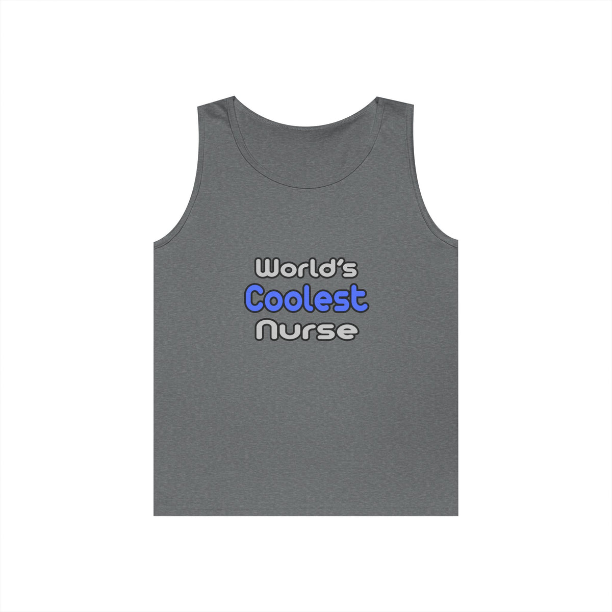 World's Coolest Nurse - Unisex Heavy Cotton Tank Top