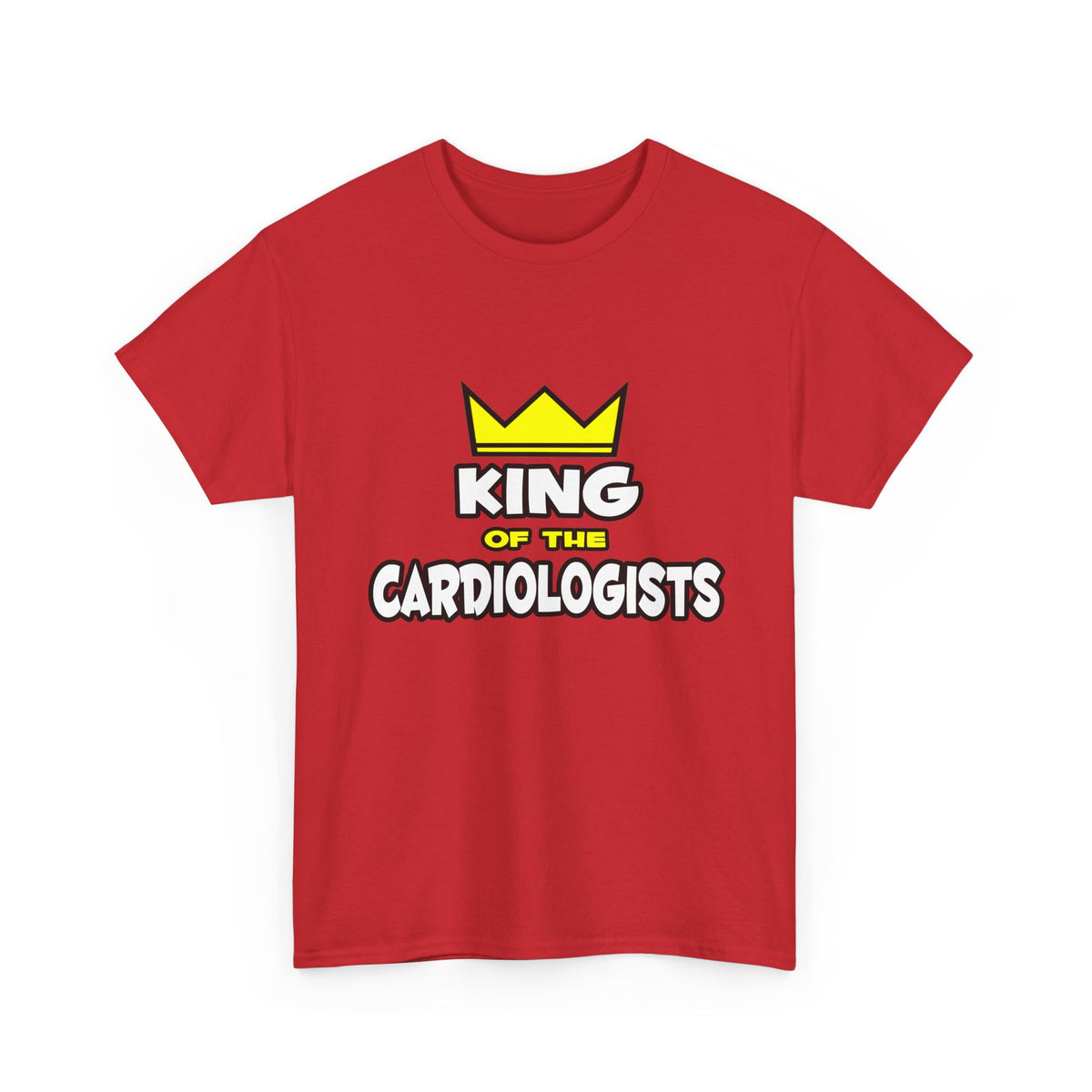 King of the Cardiologists - Unisex Heavy Cotton Tee