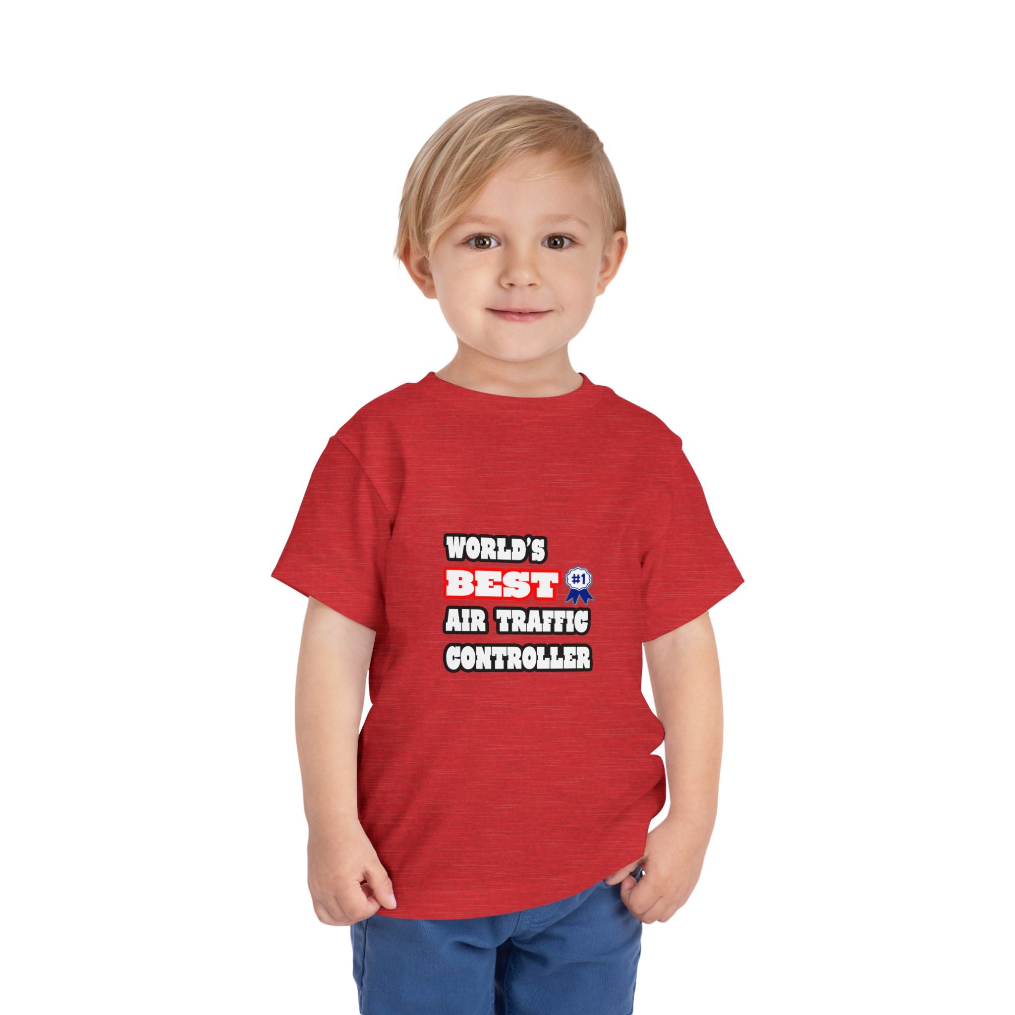 World's Best Air Traffic Controller - Toddler Short Sleeve Tee