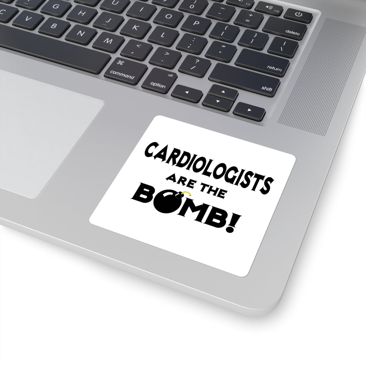 Cardiologists Are The Bomb! - Square Stickers