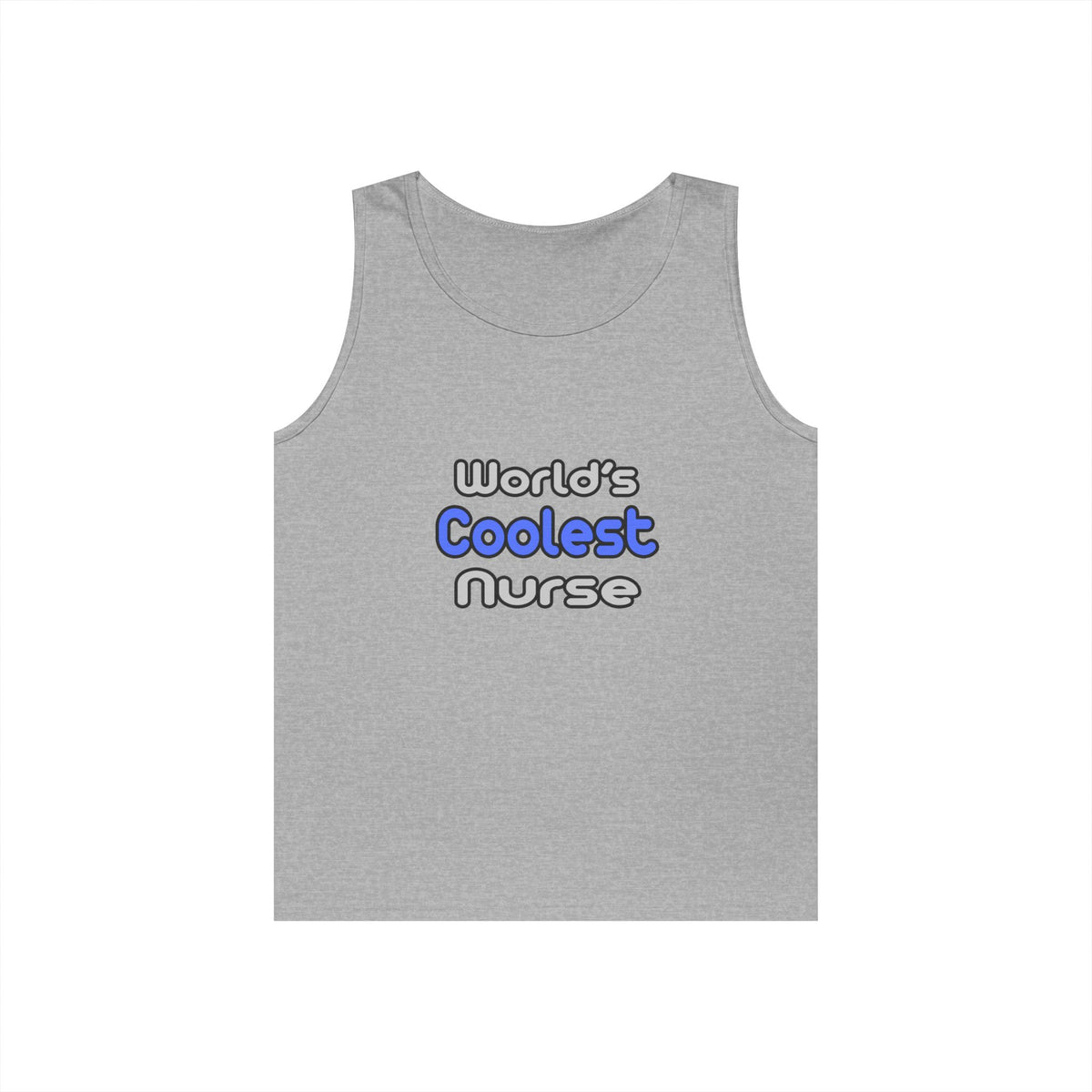 World's Coolest Nurse - Unisex Heavy Cotton Tank Top