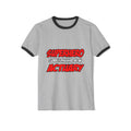 Superhero...Actuary - Unisex Cotton Ringer T-Shirt