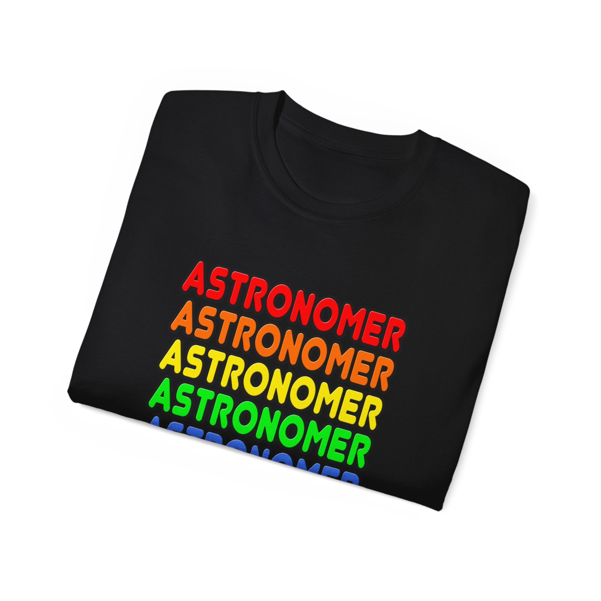 Rainbow Astronomer - Unisex Ultra Cotton Tee