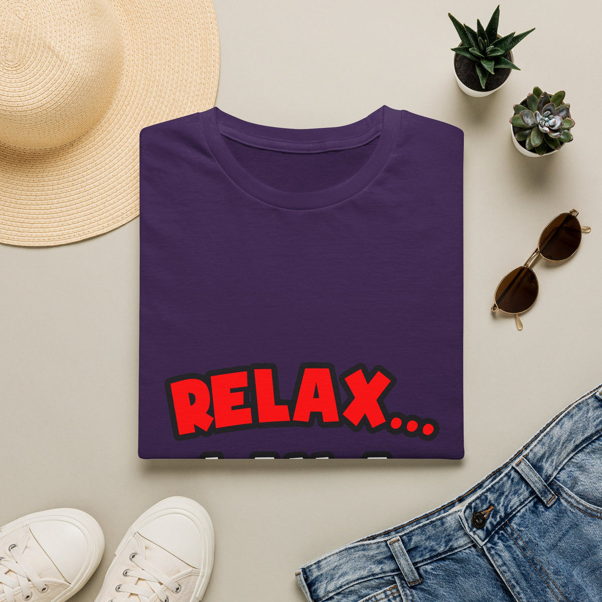 Relax ... I Am A Nurse - Unisex Softstyle T-Shirt