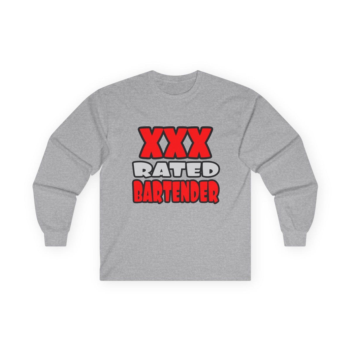XXX Rated Bartender - Unisex Ultra Cotton Long Sleeve Tee