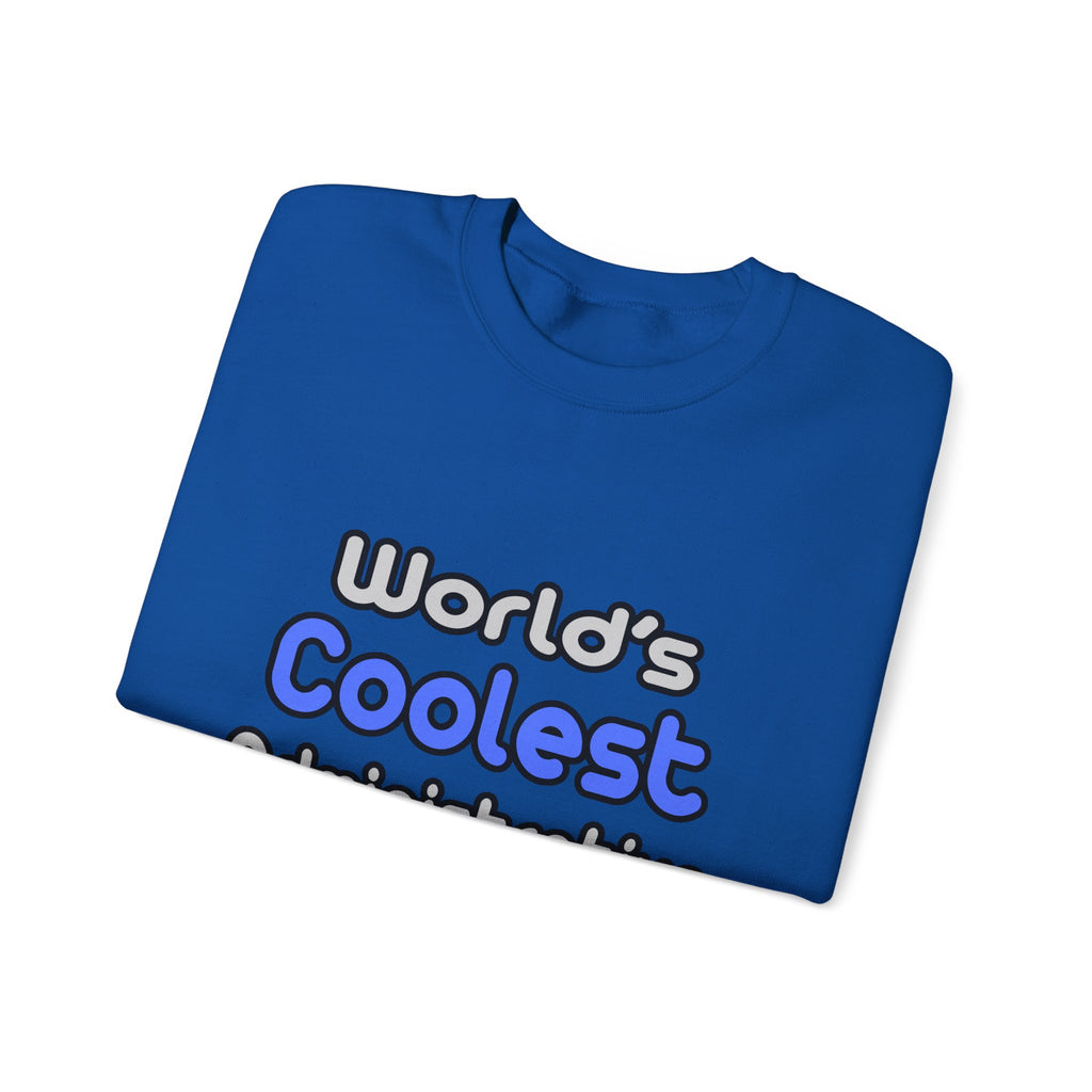 World's Coolest Administrative Assistant - Unisex Heavy Blend™ Crewneck Sweatshirt
