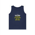 Funny Teacher T Shirts and Gifts - Unisex Heavy Cotton Tank Top