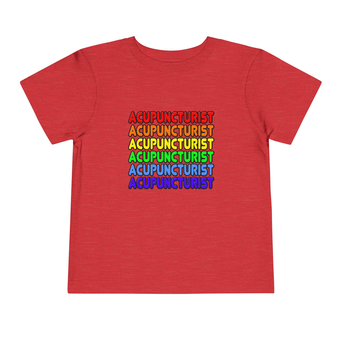 Rainbow Acupuncturist - Toddler Short Sleeve Tee