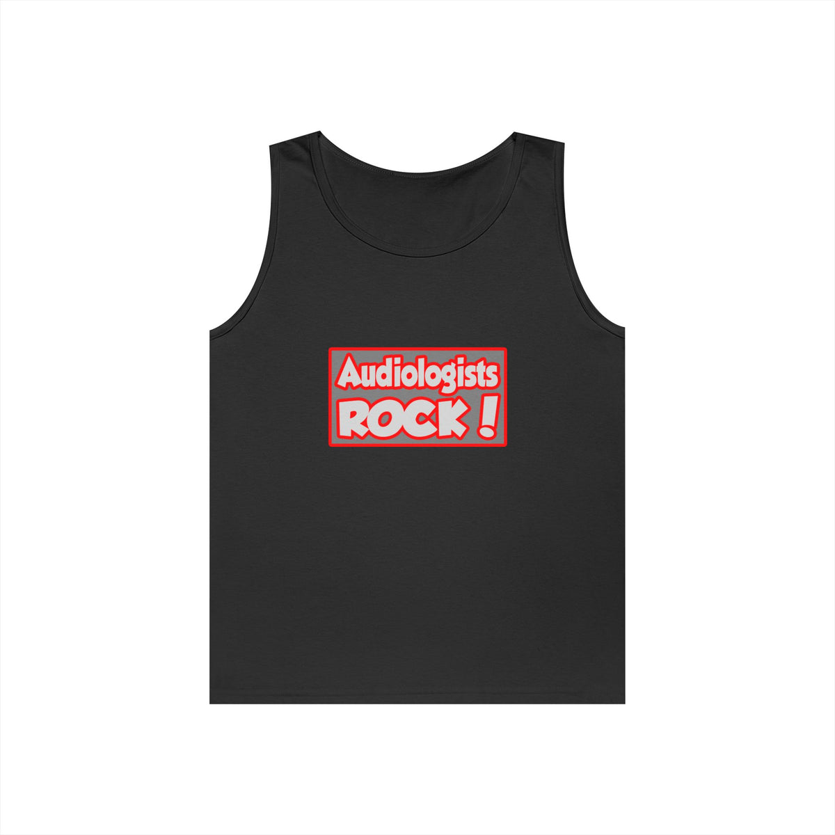 Audiologists Rock! - Unisex Heavy Cotton Tank Top