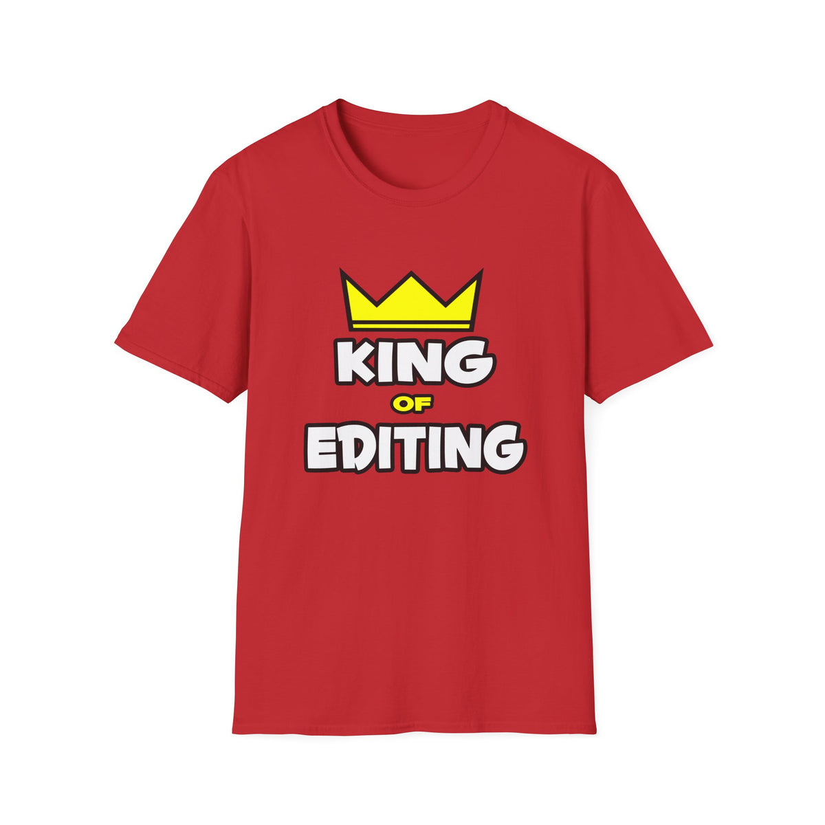 King of Editing - Unisex Softstyle T-Shirt