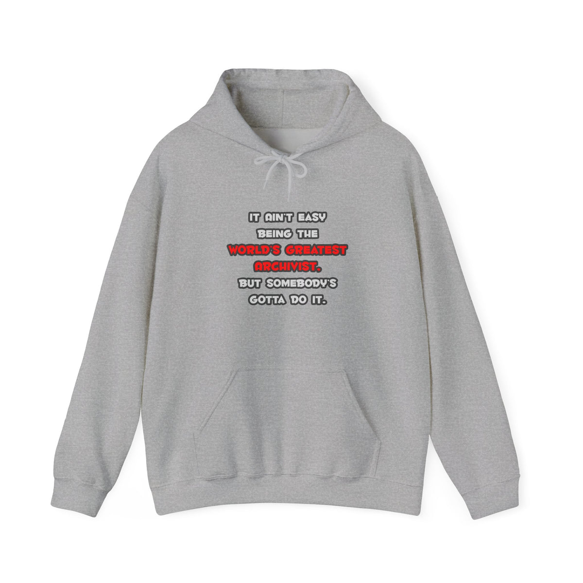 World's Greatest Archivist Joke - Unisex Heavy Blend™ Hooded Sweatshirt
