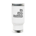 Eat. Sleep. Cardiology - Stainless Steel Travel Mug with Handle, 14oz