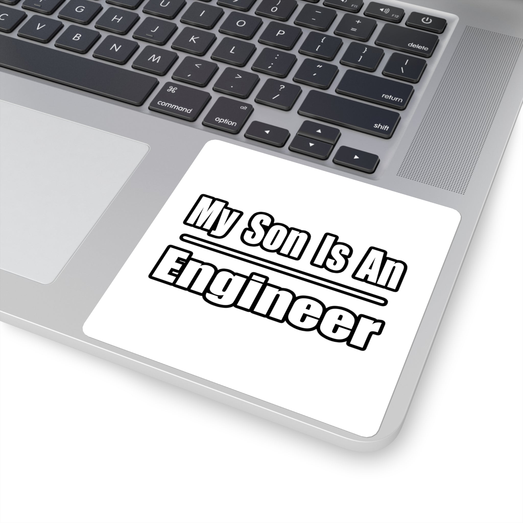 My Son Engineer - Square Stickers