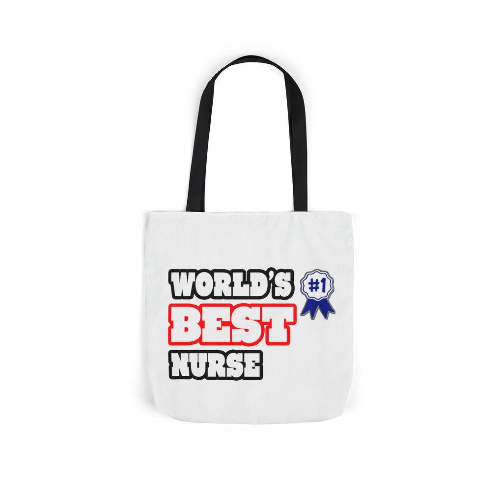 World's Best Nurse - Canvas Tote Bag, 5-Color Straps