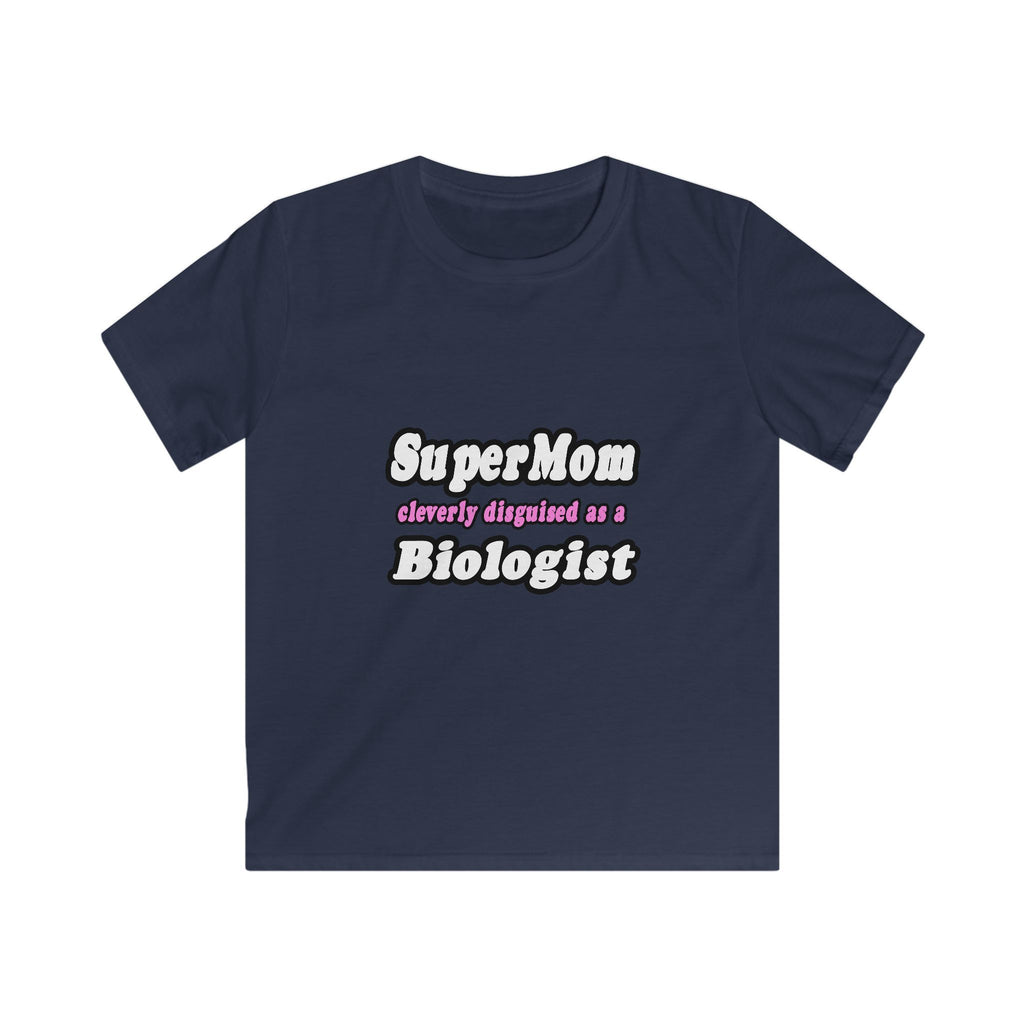 SuperMom Biologist - Kids Softstyle Tee