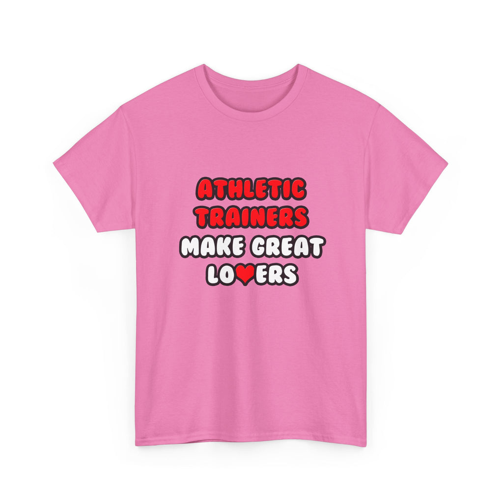 Athletic Trainers Make Great Lovers - Unisex Heavy Cotton Tee