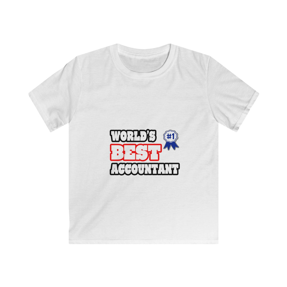 World's Best Accountant - Kids Softstyle Tee