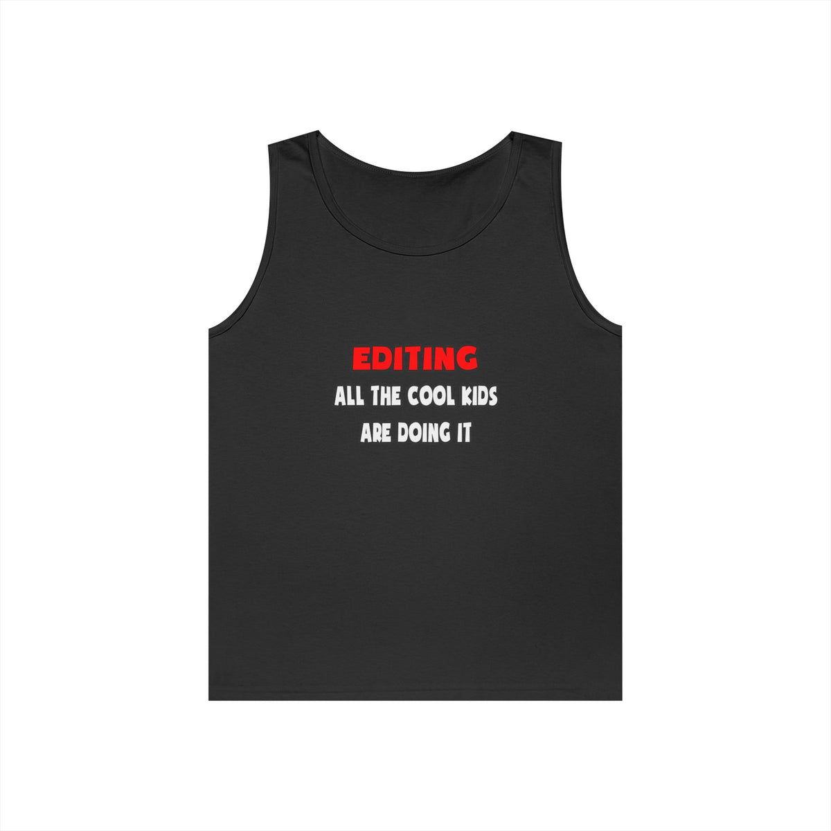 Funny Editor Shirts and Gifts - Unisex Heavy Cotton Tank Top