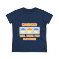 Engineer ... Will Work For Cupcakes - Women's Midweight Cotton Tee