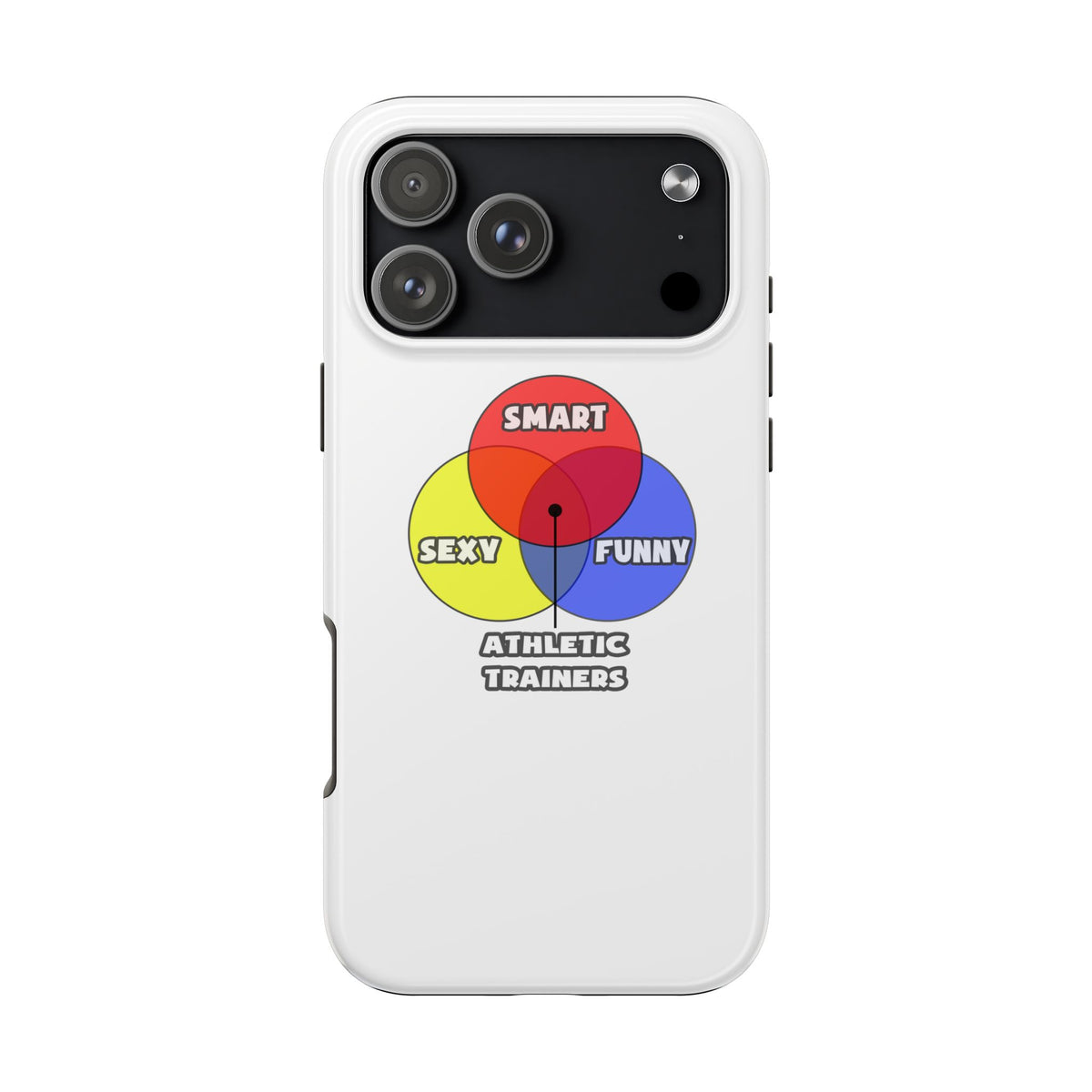 Venn Diagram .. Athletic Trainers - Tough Phone Cases