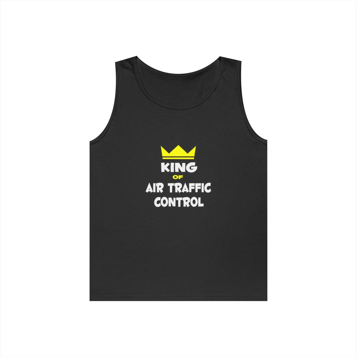 King of Air Traffic Control - Unisex Heavy Cotton Tank Top