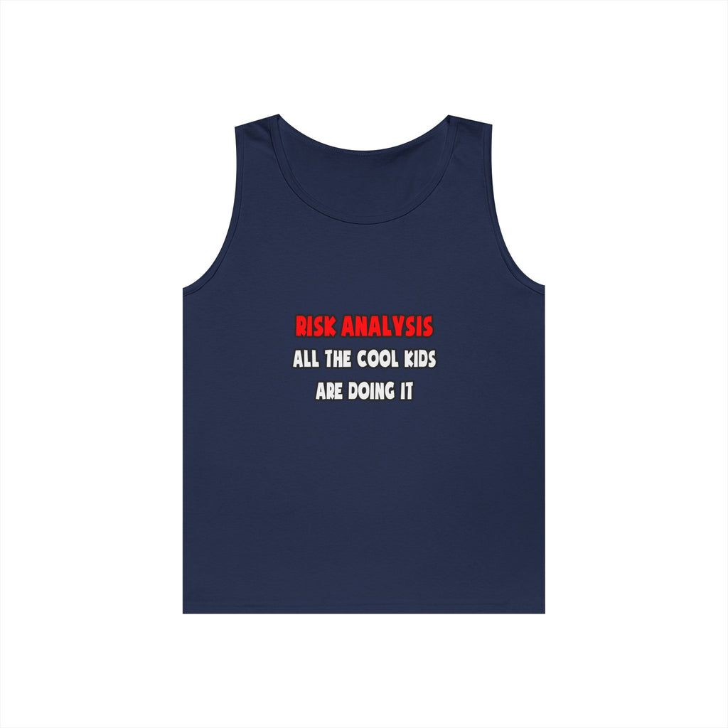 Funny Actuary Shirts and Gifts - Unisex Heavy Cotton Tank Top