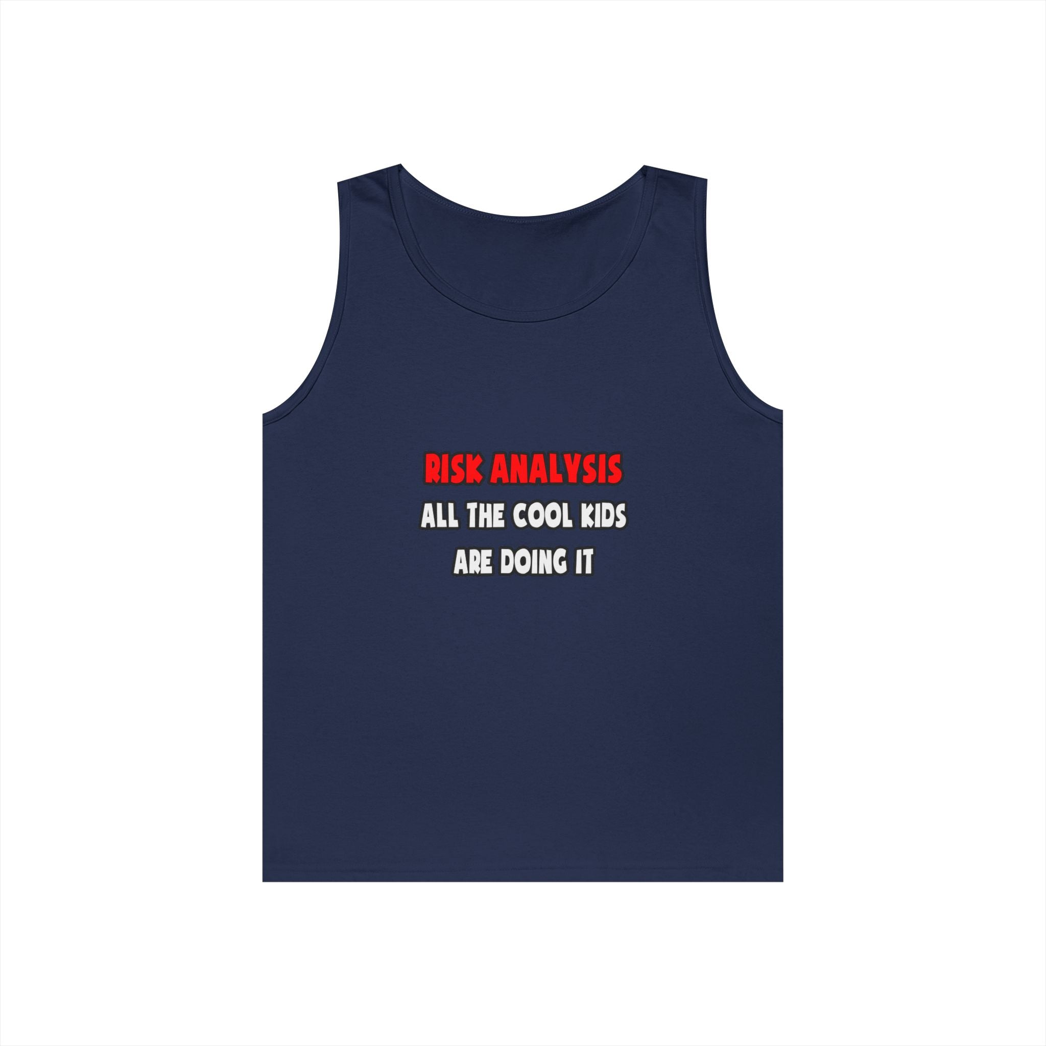 Funny Actuary Shirts and Gifts - Unisex Heavy Cotton Tank Top