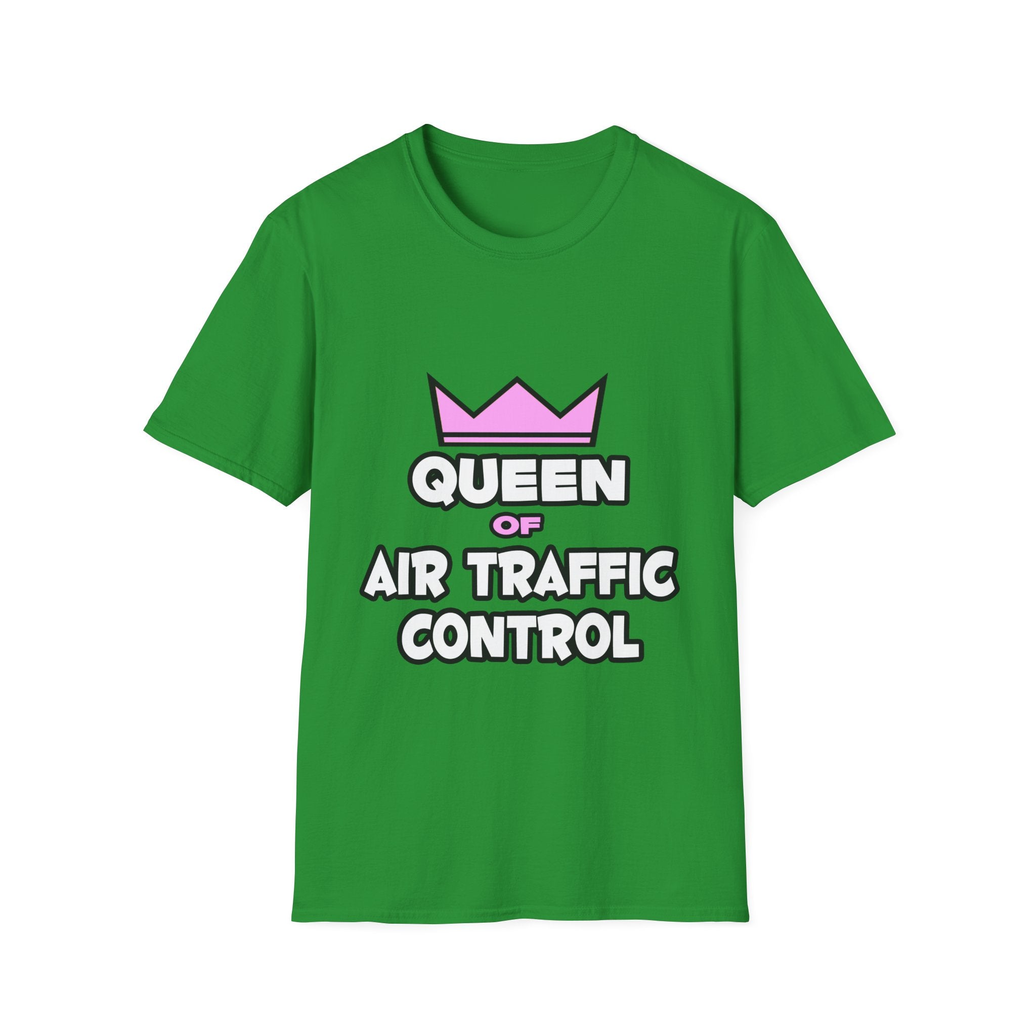 Queen of Air Traffic Control - Unisex Softstyle T-Shirt
