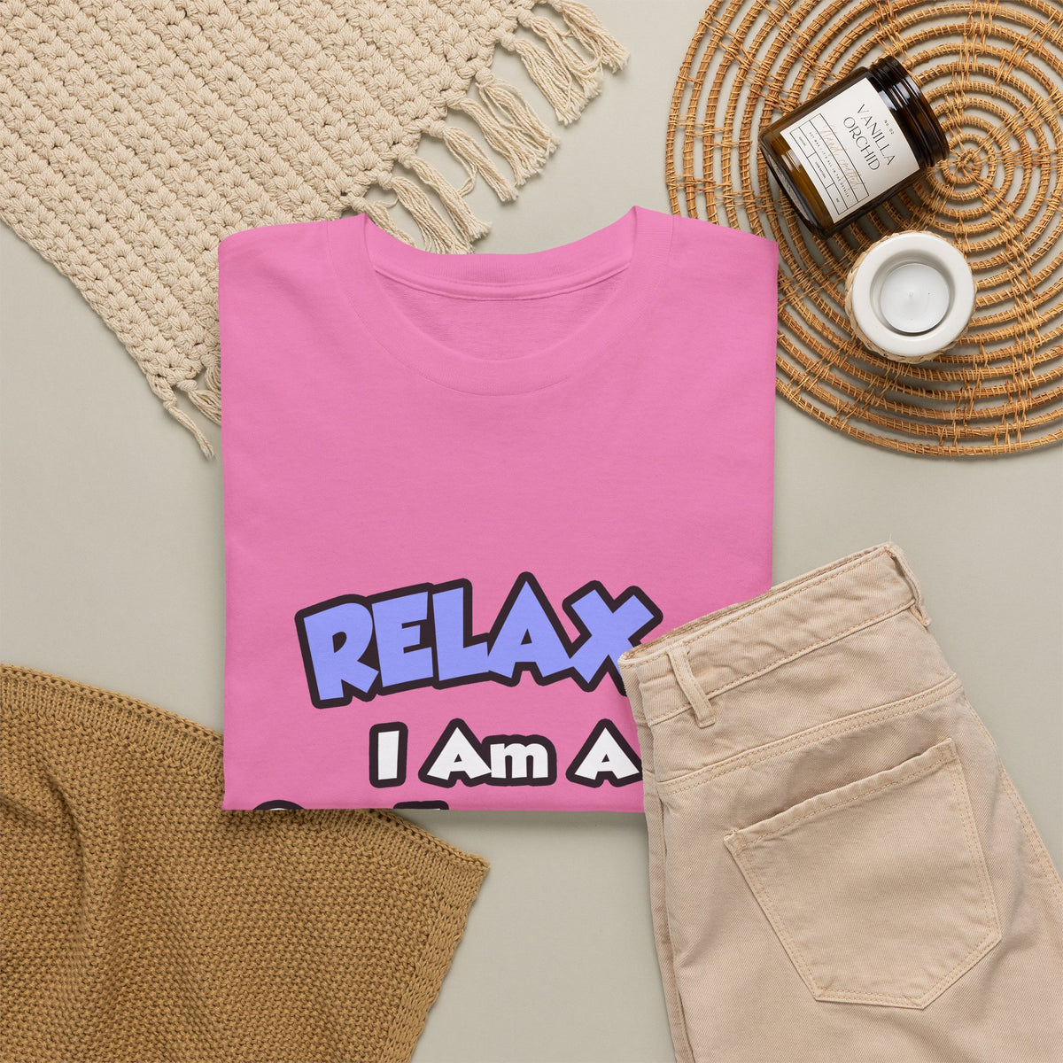 Relax .. I am a Cardiovascular Technologist - Unisex Heavy Cotton Tee