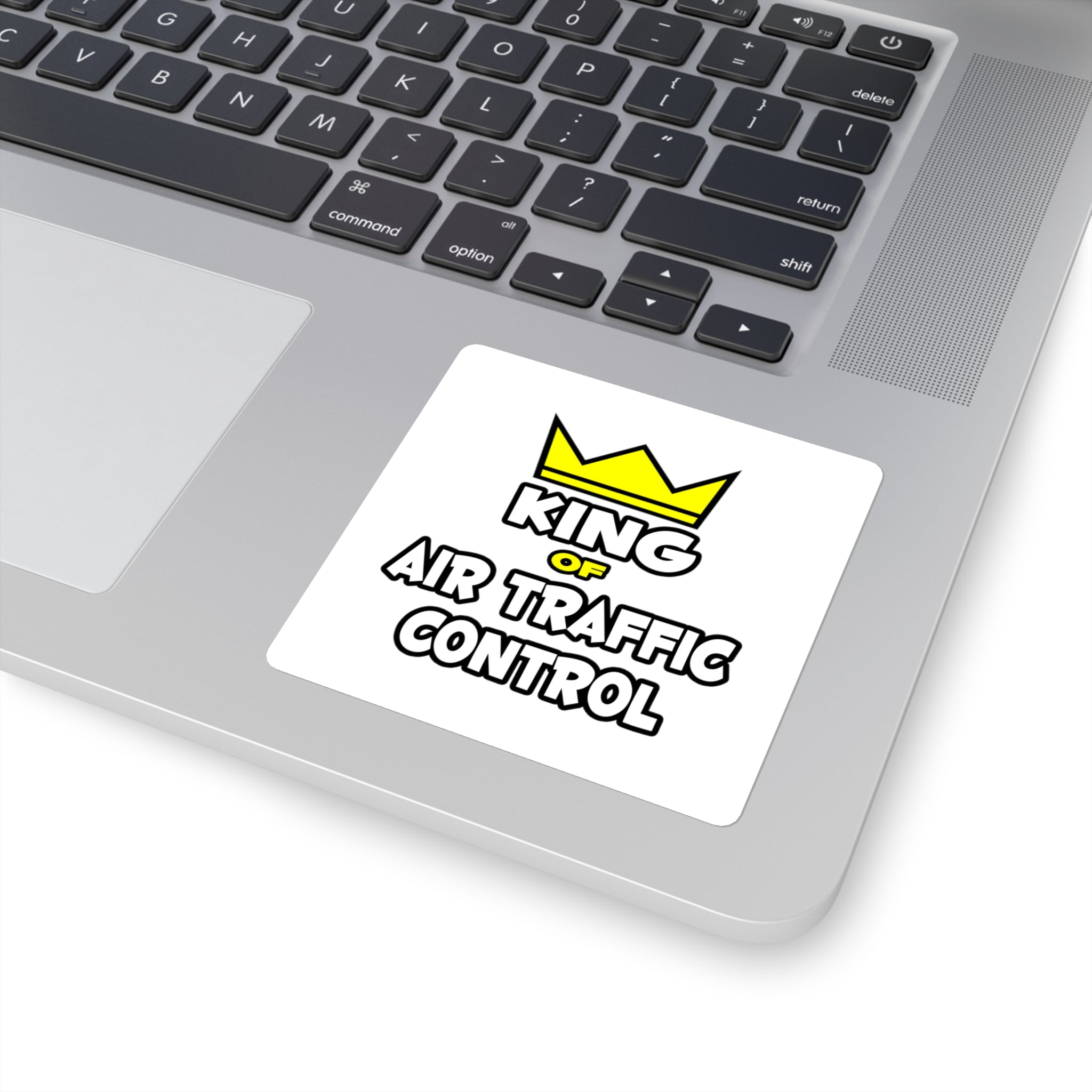 King of Air Traffic Control - Square Stickers