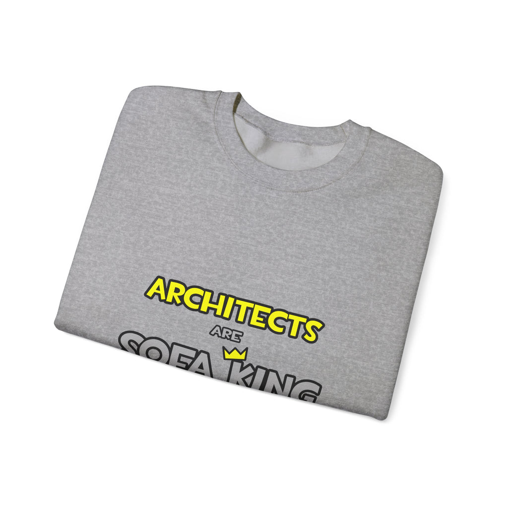 Architects Are Sofa King Cool - Unisex Heavy Blend™ Crewneck Sweatshirt
