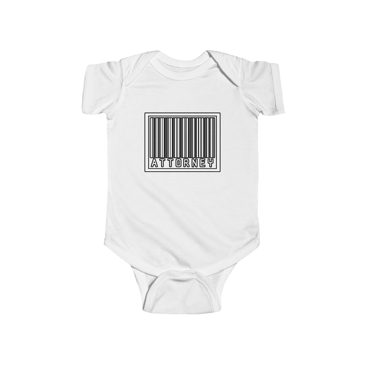 Barcode Attorney - Infant Fine Jersey Bodysuit