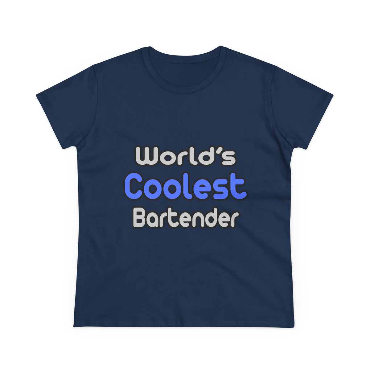 World's Coolest Bartender - Women's Midweight Cotton Tee