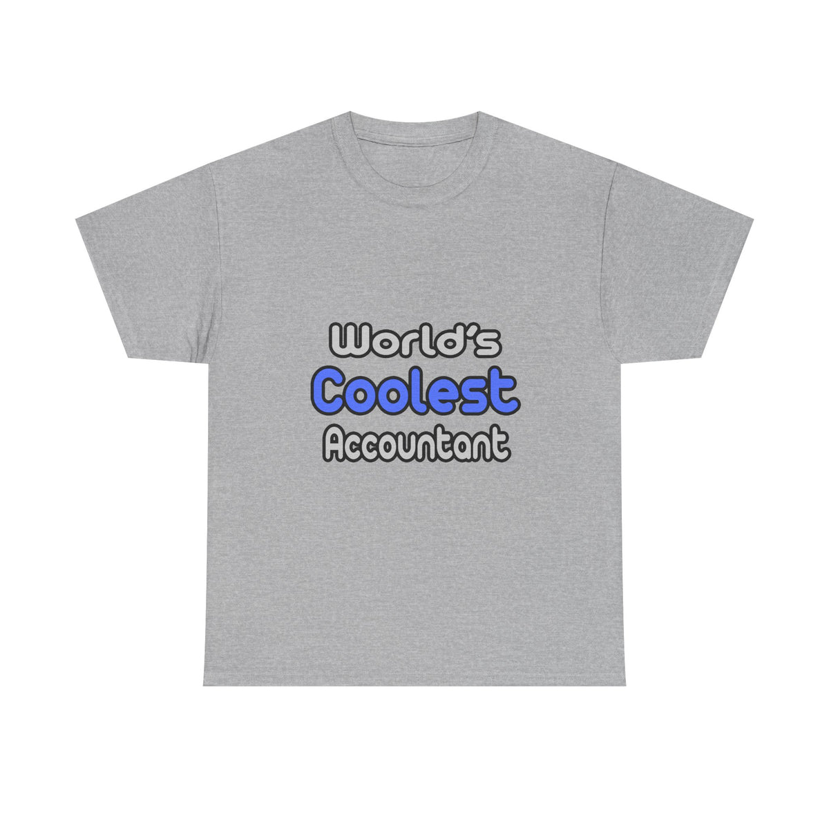 World's Coolest Accountant - Unisex Heavy Cotton Tee