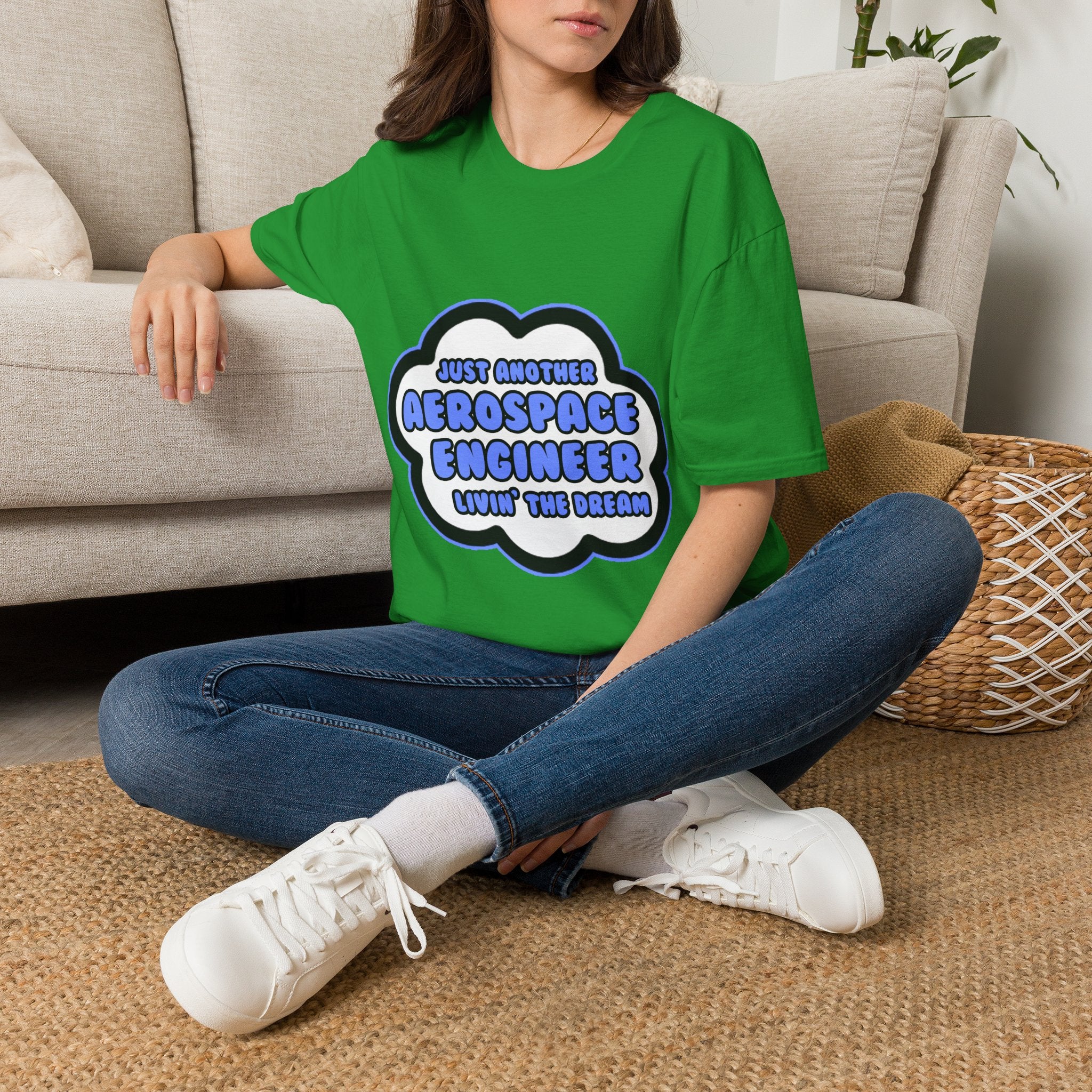 Aerospace Engineer .. Livin' The Dream - Unisex Softstyle T-Shirt