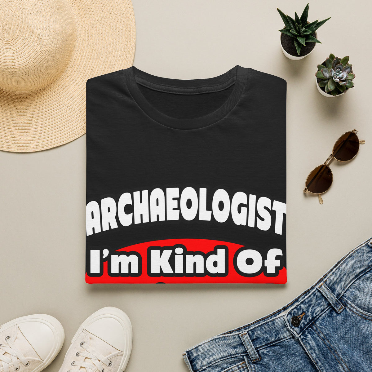 Archaeologist...Big Deal - Unisex Softstyle T-Shirt