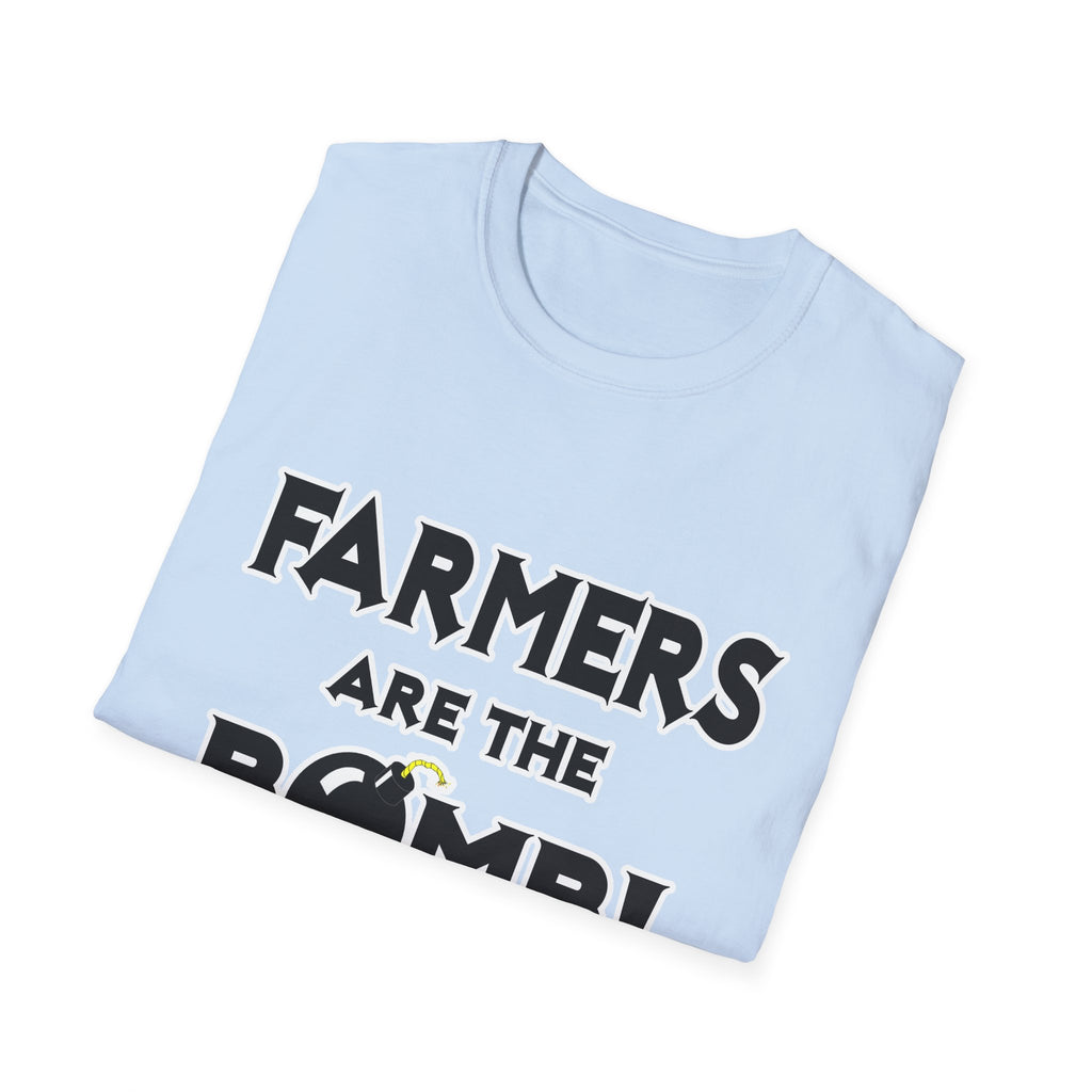 Farmers Are The Bomb! - Unisex Softstyle T-Shirt