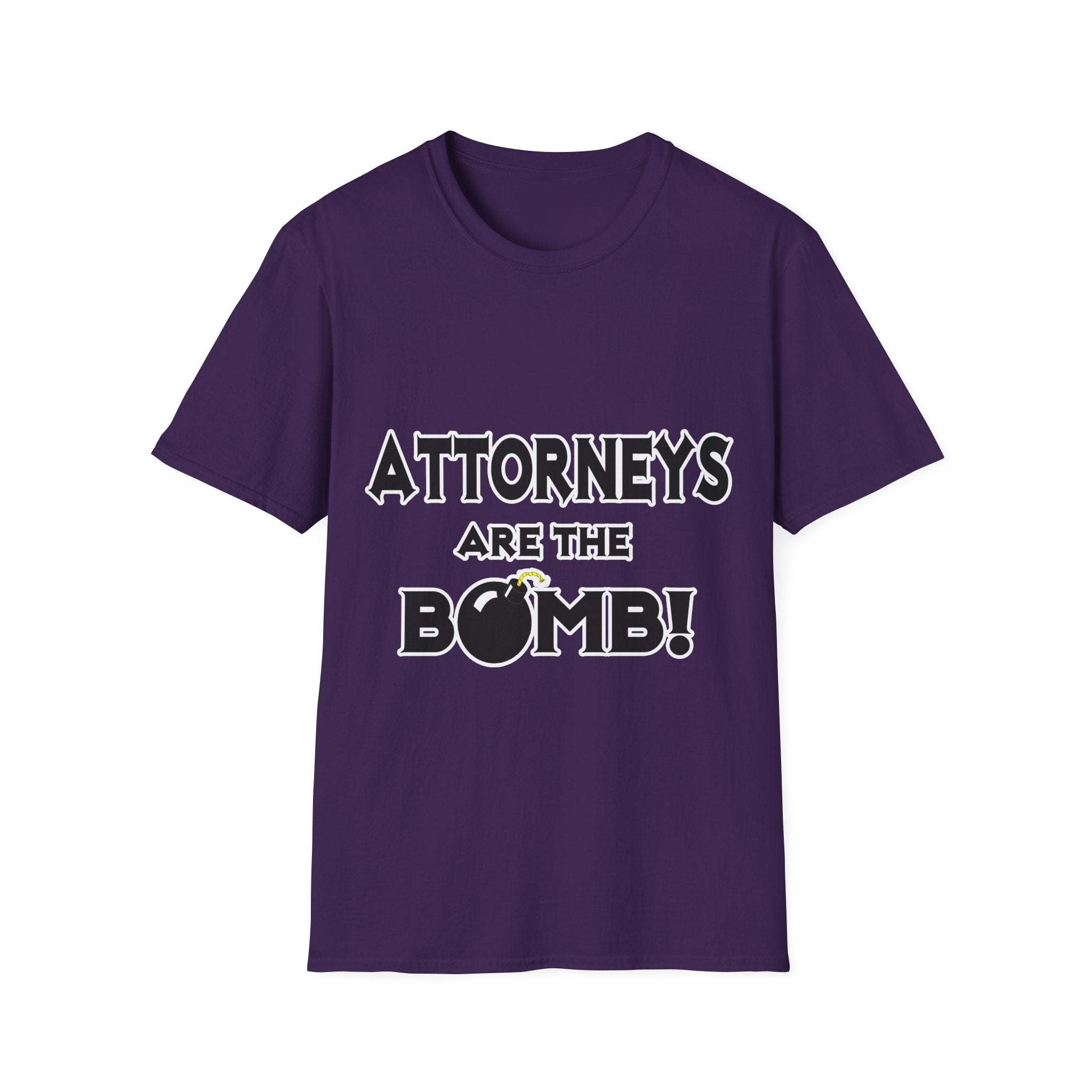 Attorneys Are The Bomb! - Unisex Softstyle T-Shirt