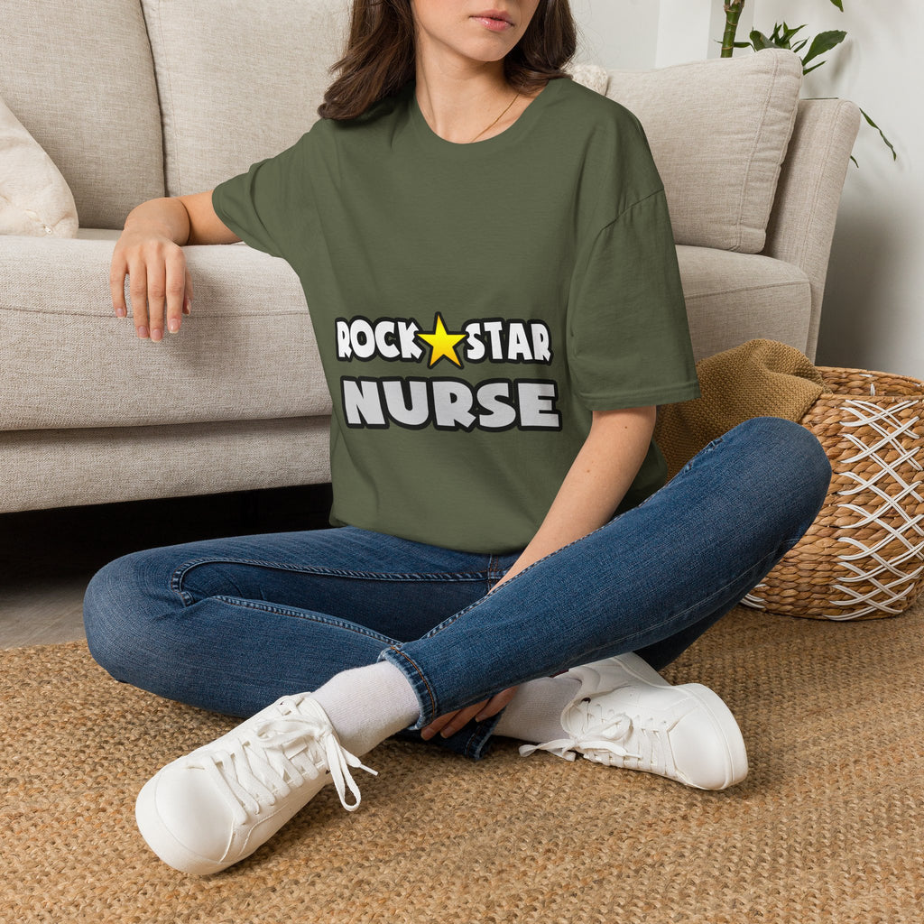 Rock Star Nurse (2) - Unisex Softstyle T-Shirt